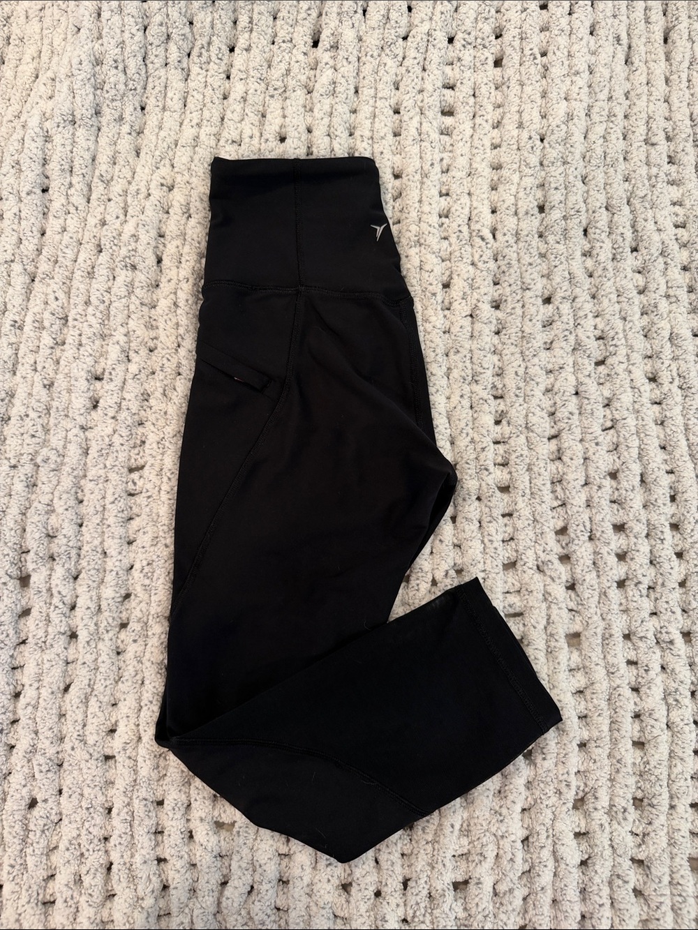 Old Navy Active High-Waist 7/8 Legging - XS Black